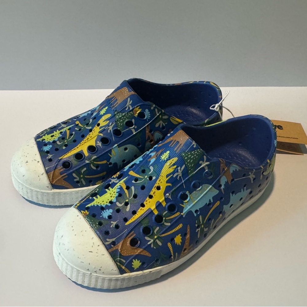 Native Dinosaur Print Shoes